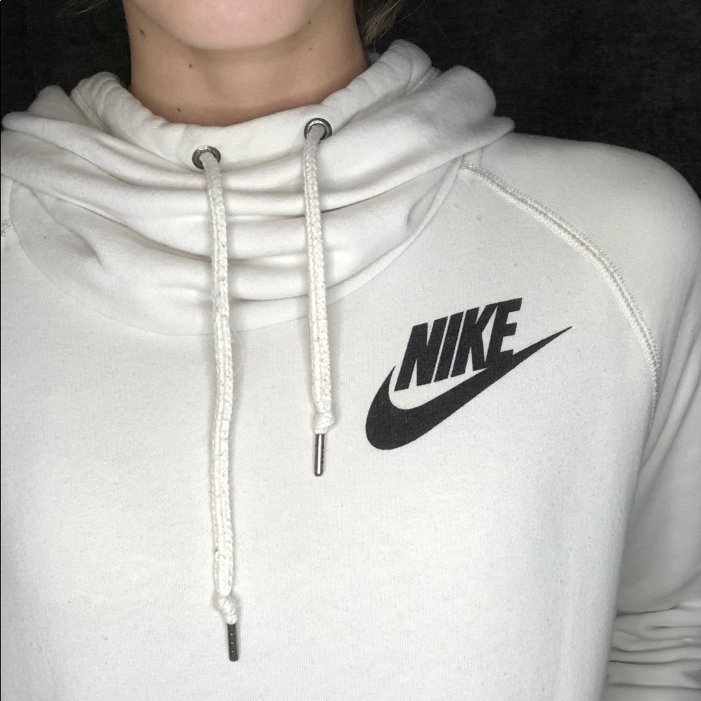 Nike White Hoodie